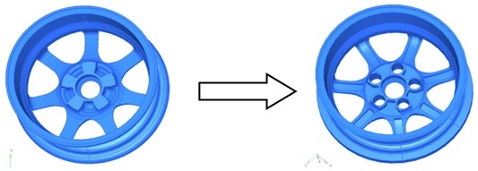 汽车轮毂的拓扑优化设计的图14